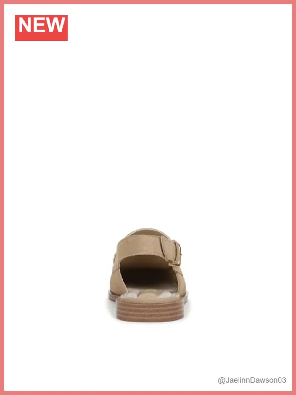 Round Toe Slingback Loafer Flats Leather Women's